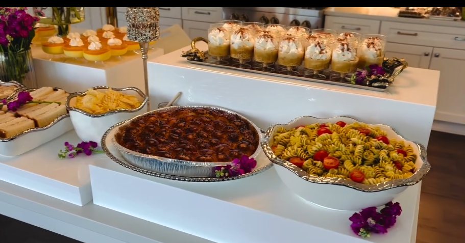 Catering spread